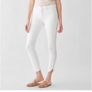DL1961 Farrow Cropped High Rise Instasculpt Skinny Jeans Size 29